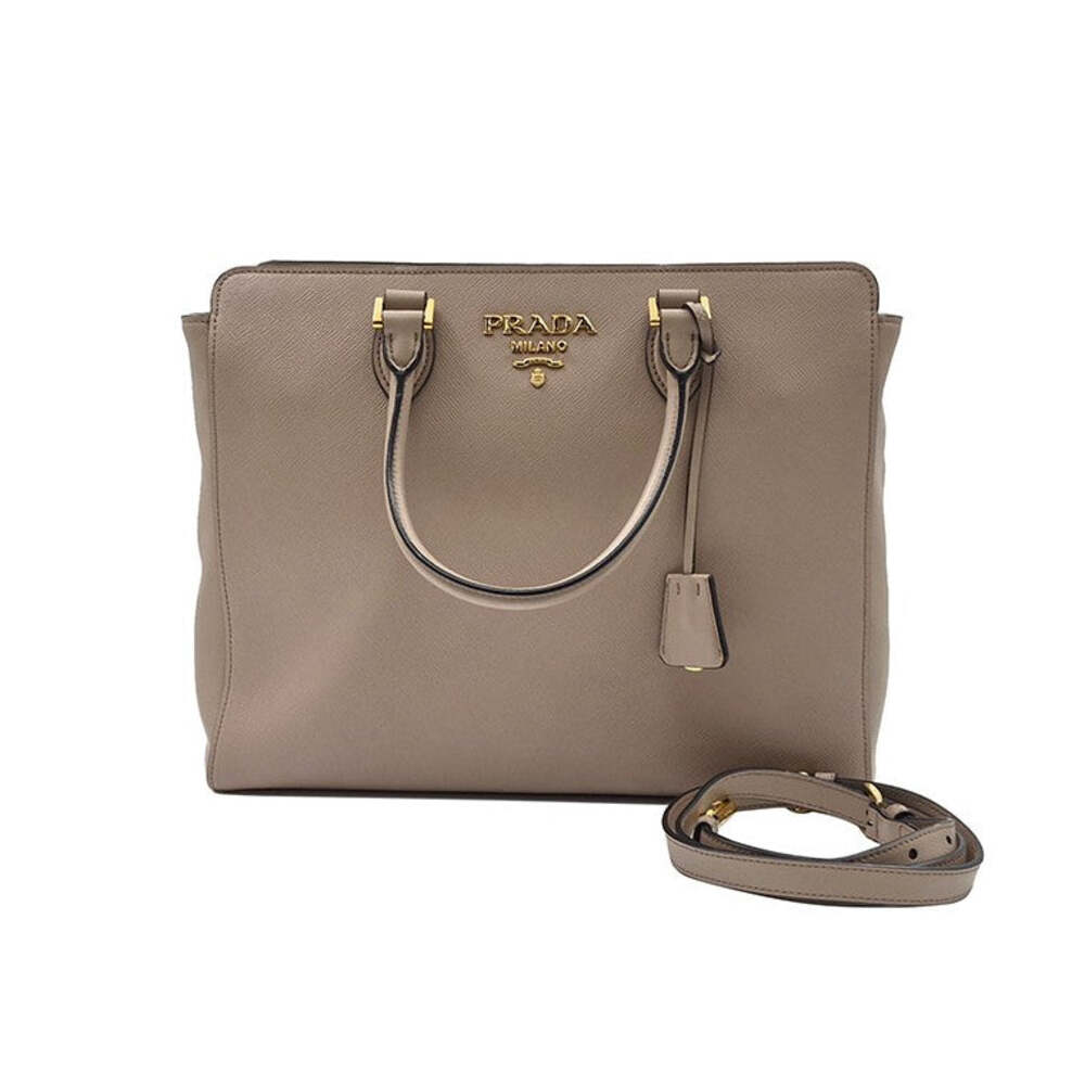 Prada Saffiano Tote And Shoulder Bag #352622F72B